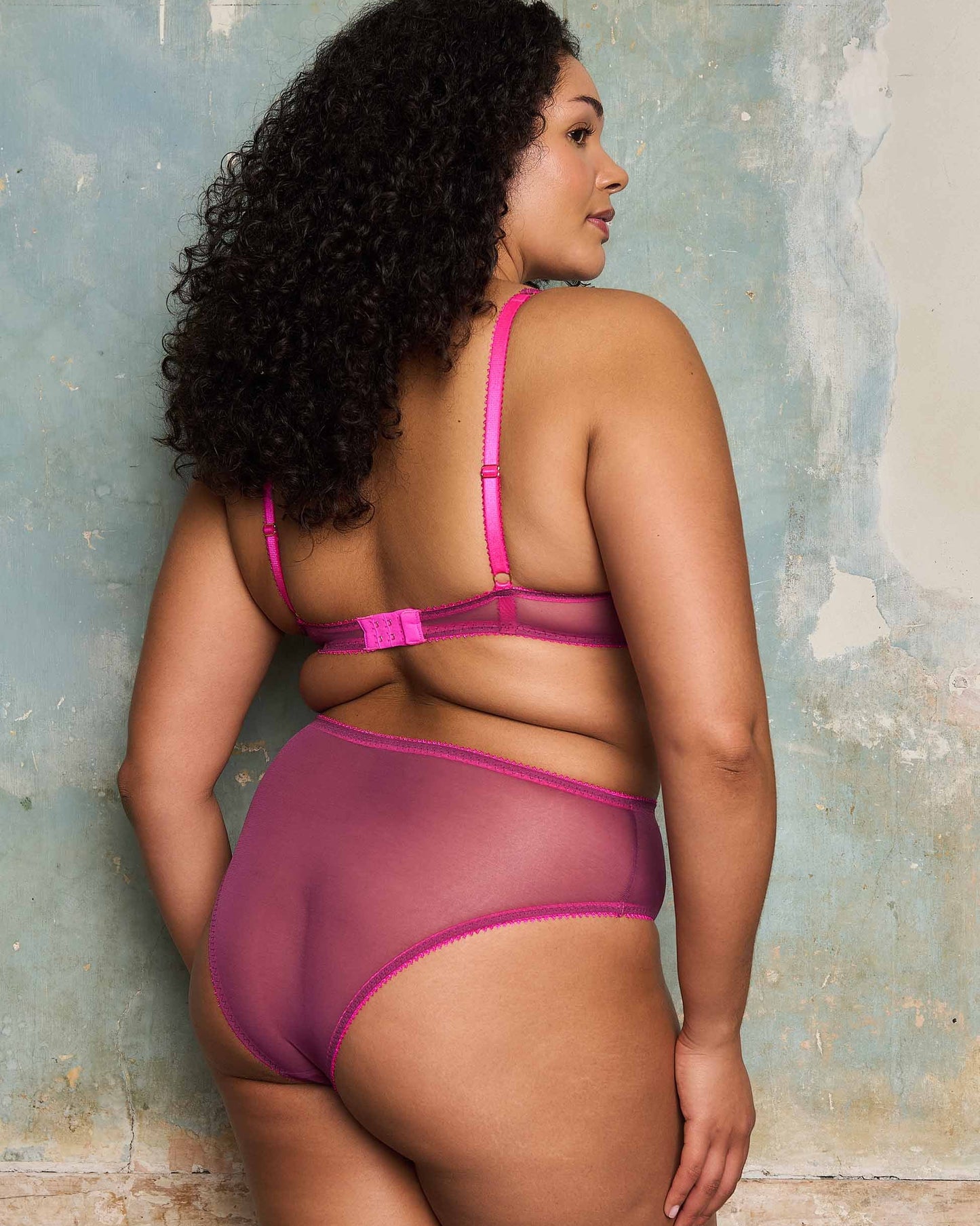 Luna Clean Tulle High Waist Knicker