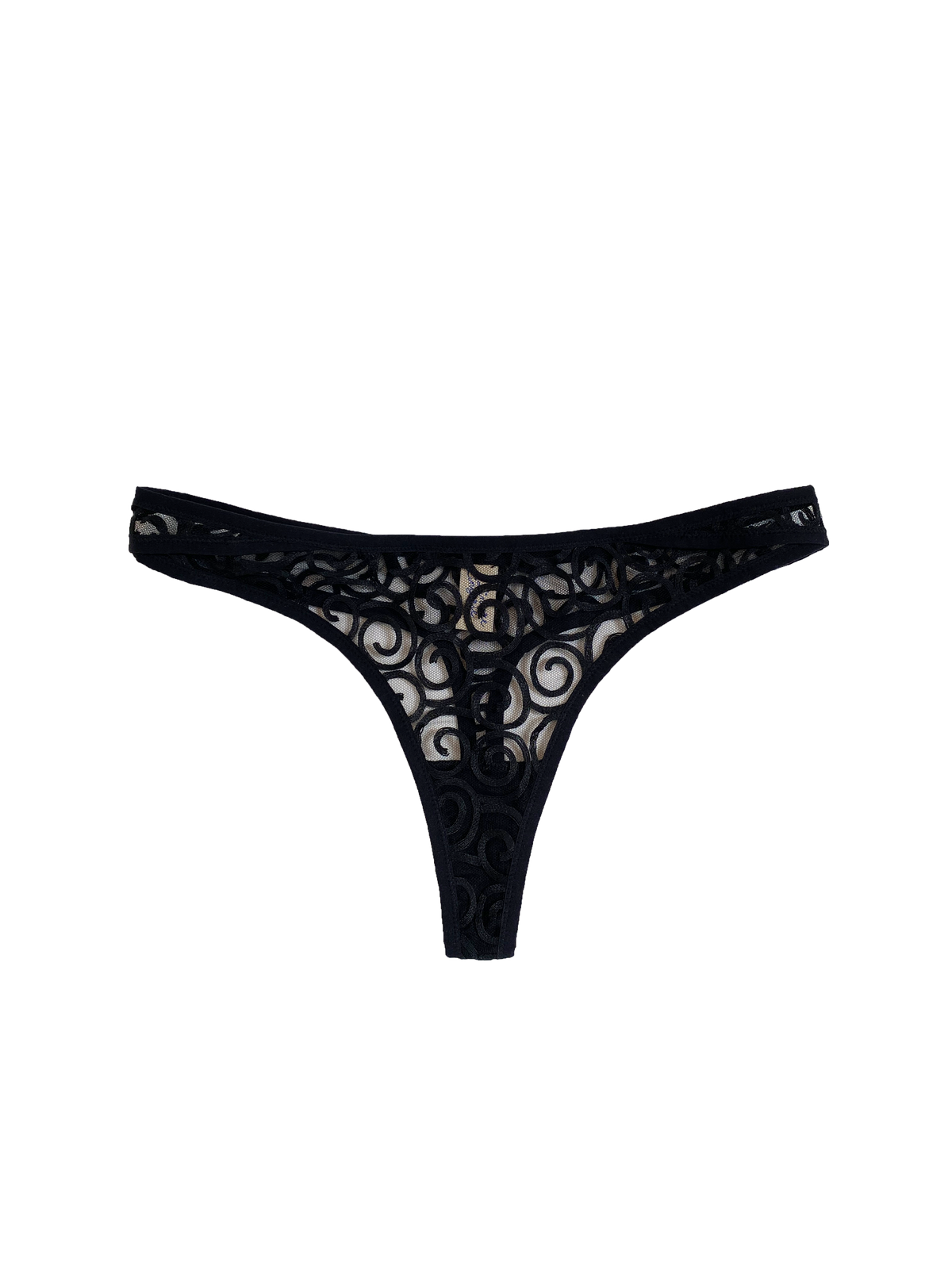 Soft Kiss Thong Black