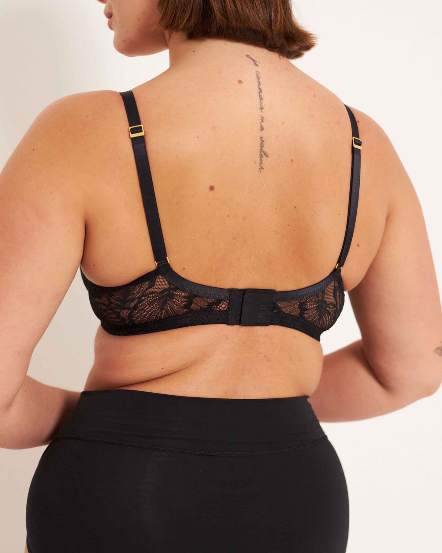 Balconette Bra by OHEN, back