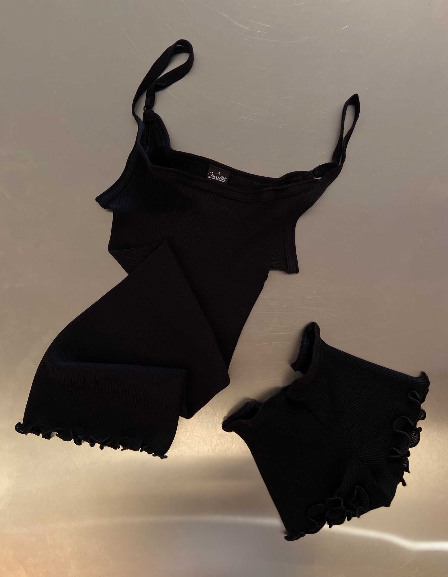 Wool + Silk Ribbed Boy Short