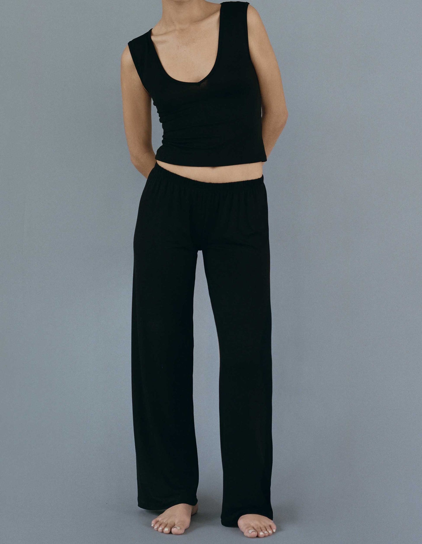 Recline Pant Black | UNDERLENA