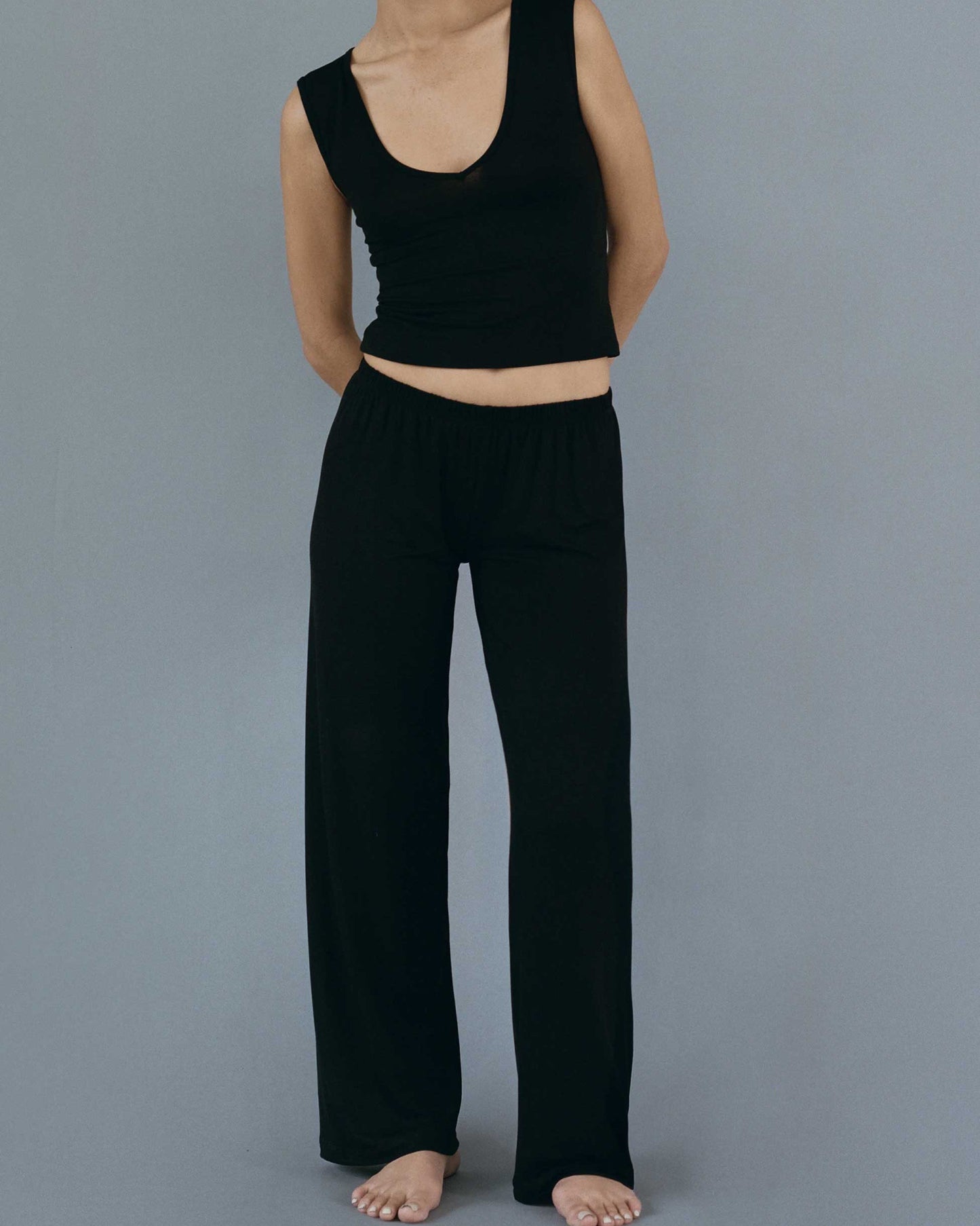 Recline Pant Black | UNDERLENA