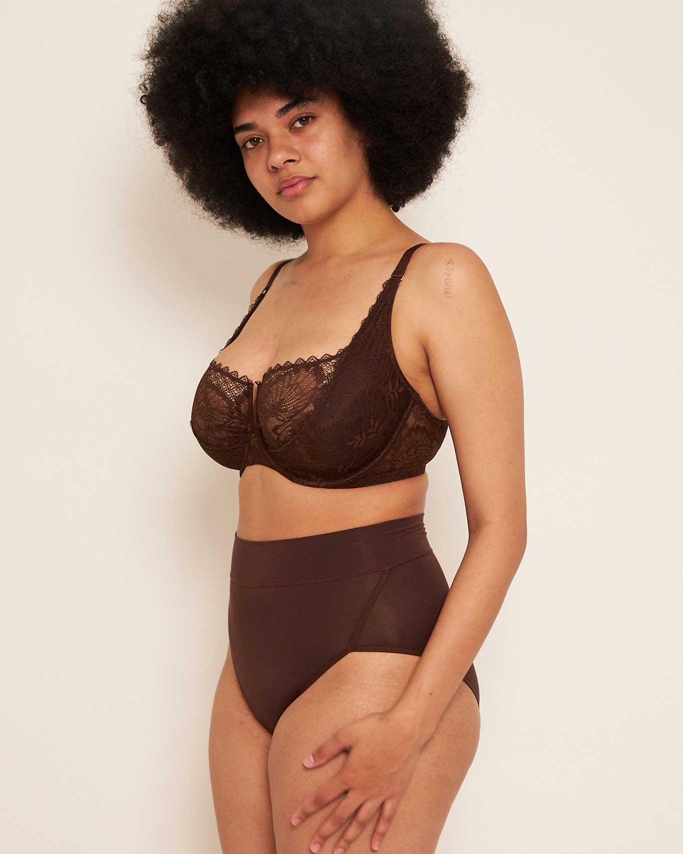 The Balconette Bra Sable
