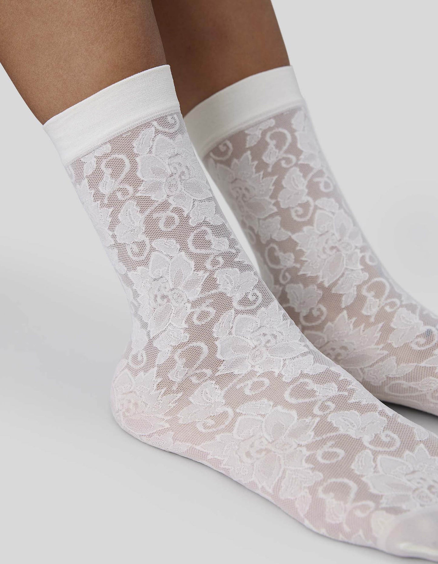 Lily Lace Socks Ivory