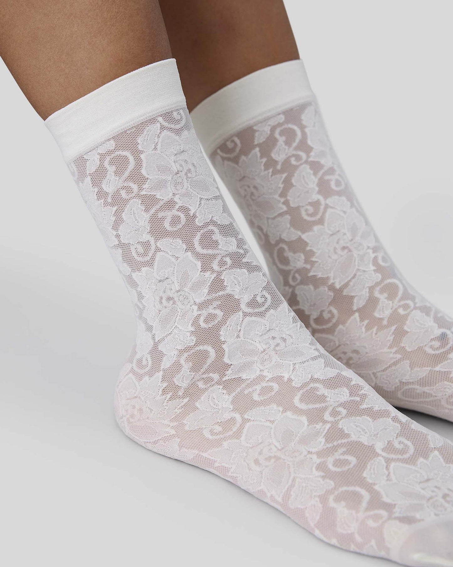 Lily Lace Socks Ivory