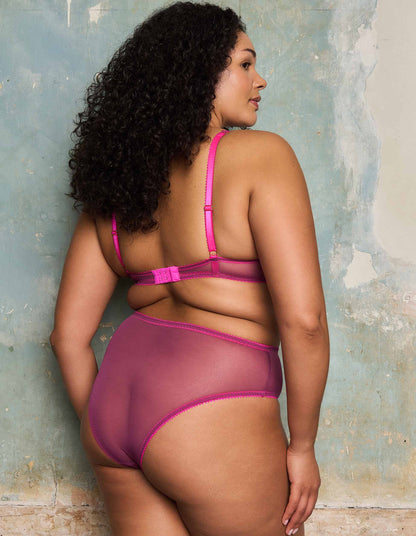 Luna Clean Tulle High Waist Knicker