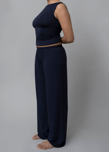 Recline Bateau Sleeveless Navy