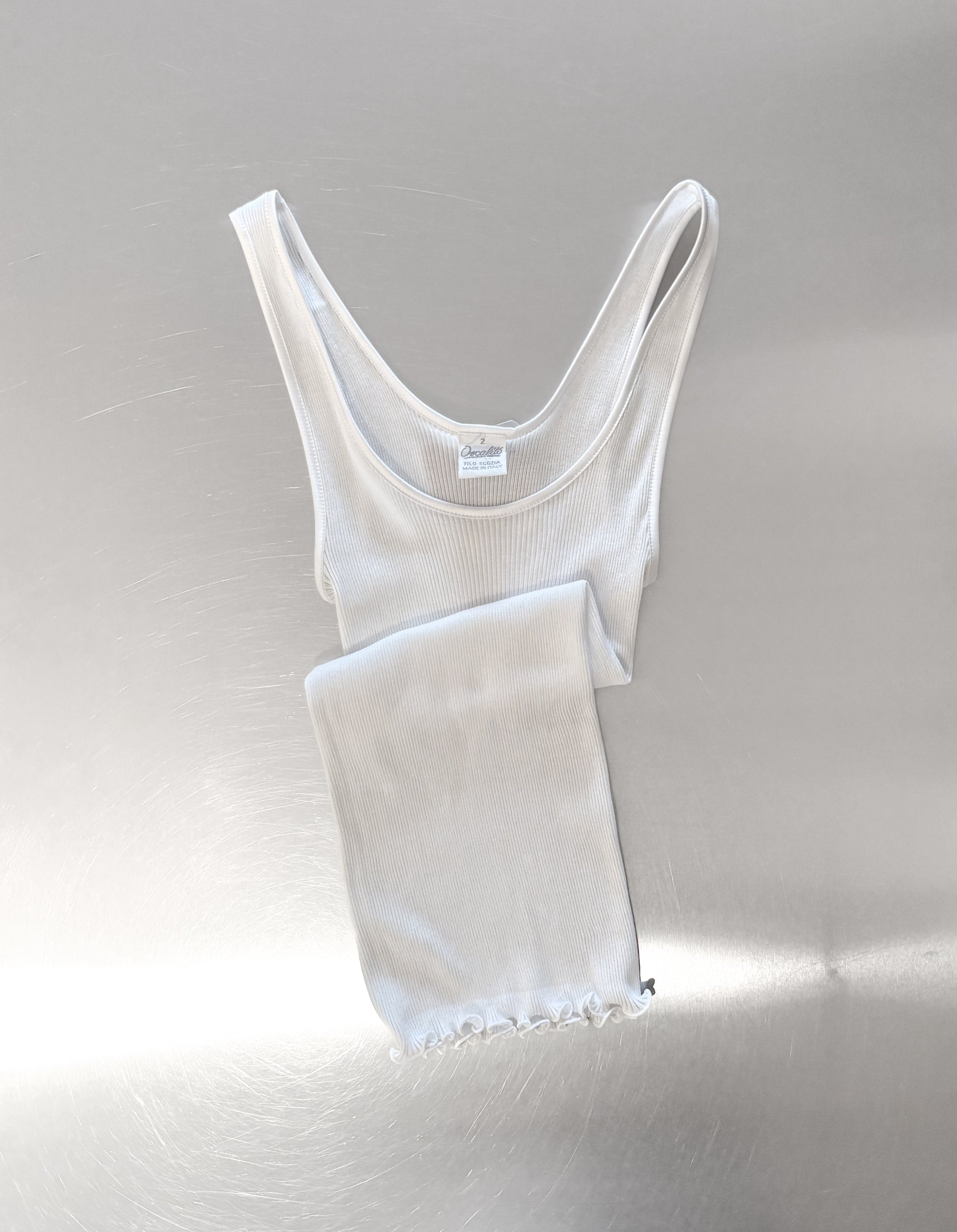 White Singlet on table