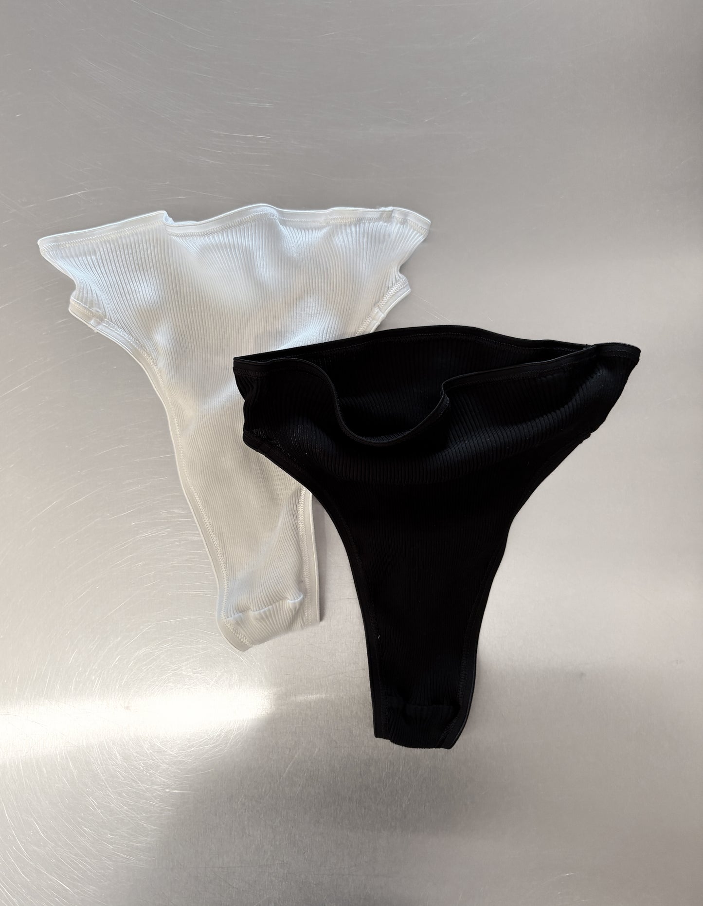 Mid Brief Cotton Black