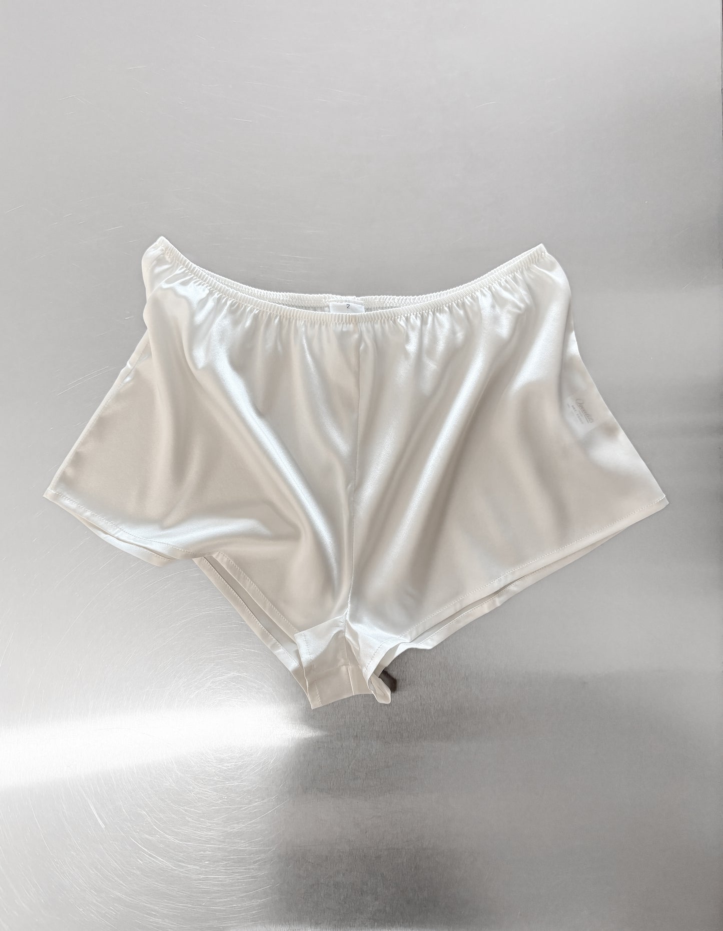 Silk Boxers Ivory