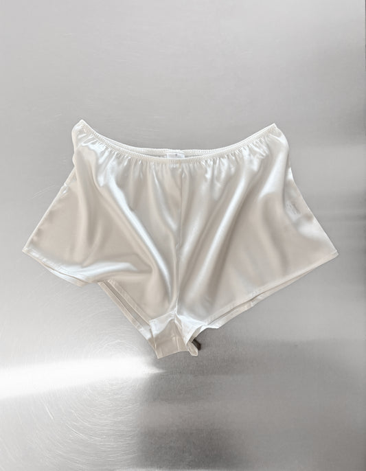 Silk Boxers Ivory