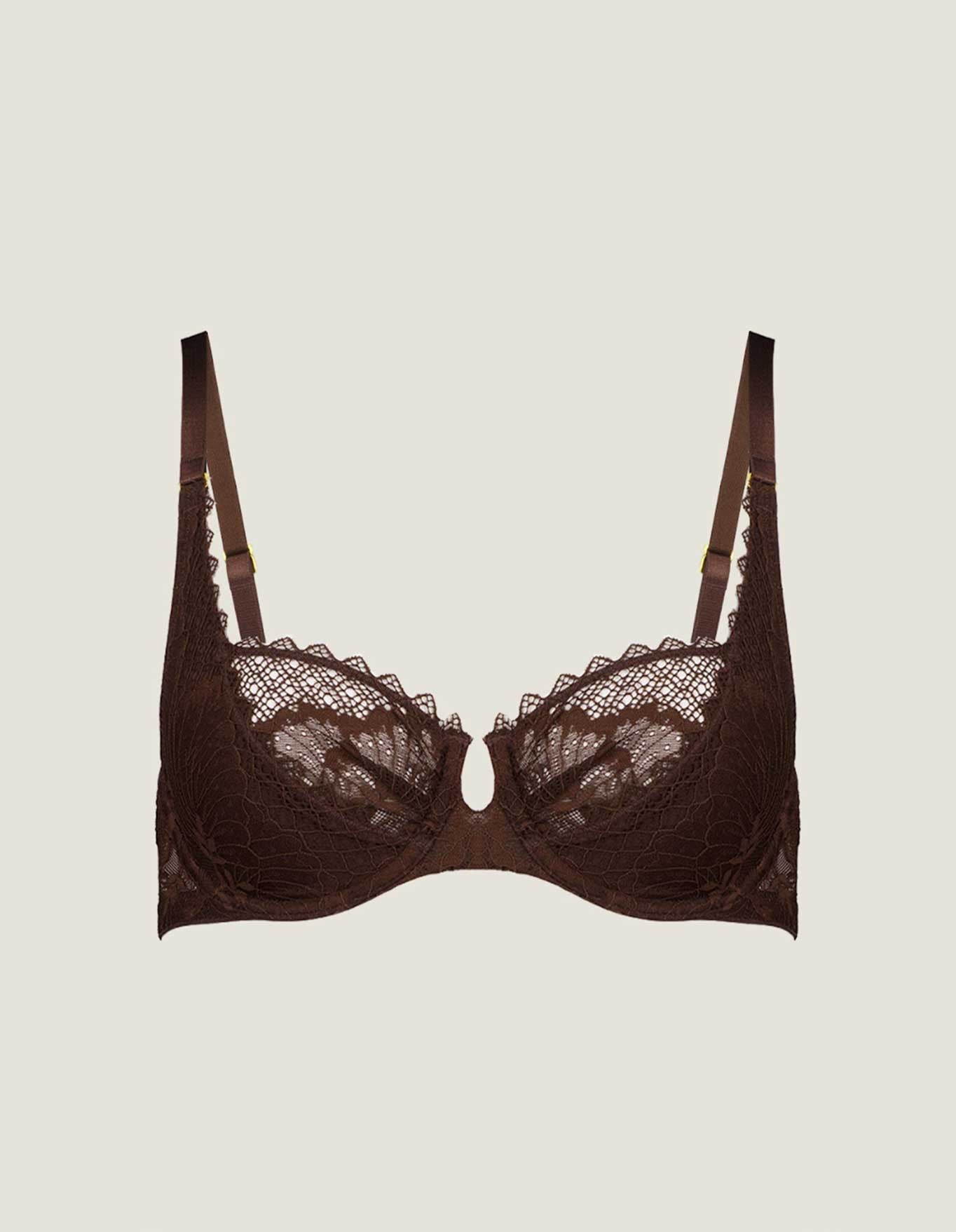 The Balconette Bra Sable