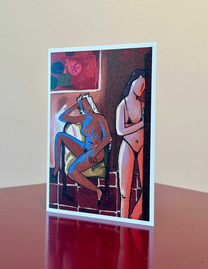 Ladies Lounging Card