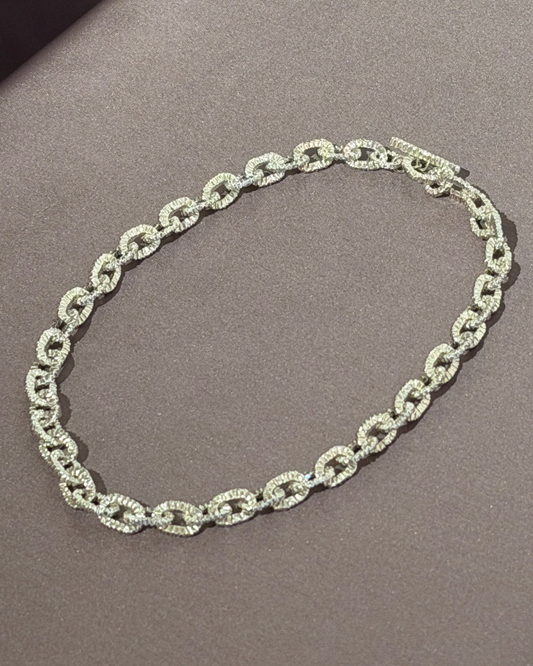 Teeth Chain Link Necklace