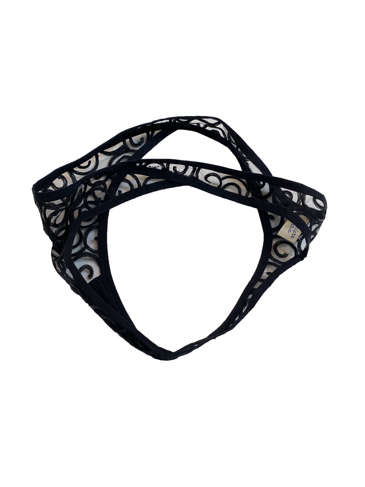 Soft Kiss Thong Black