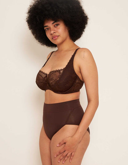 The Balconette Bra Sable