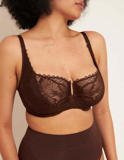 The Balconette Bra Sable