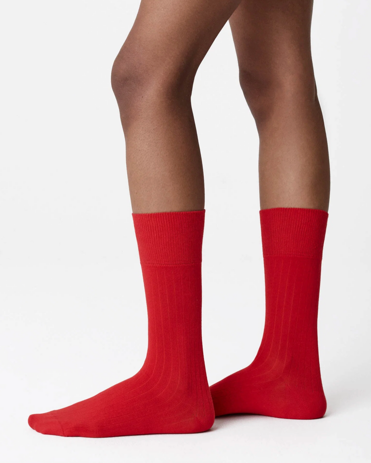 2-Pack Edna Cotton Socks Rouge