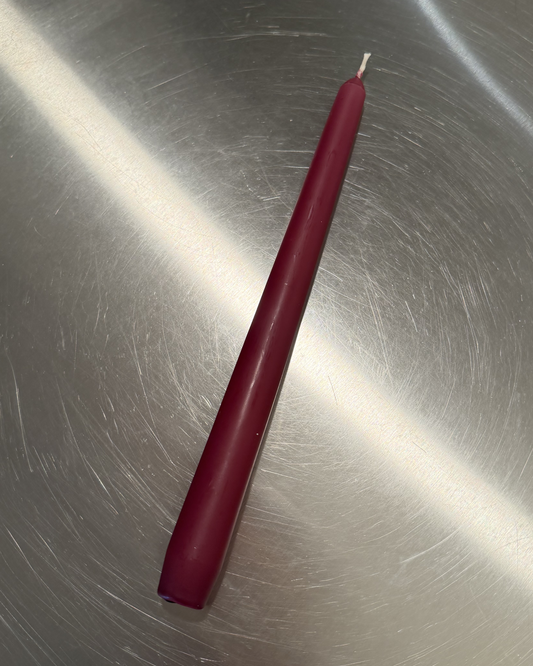 Venetian 250mm Taper Candle Cherry