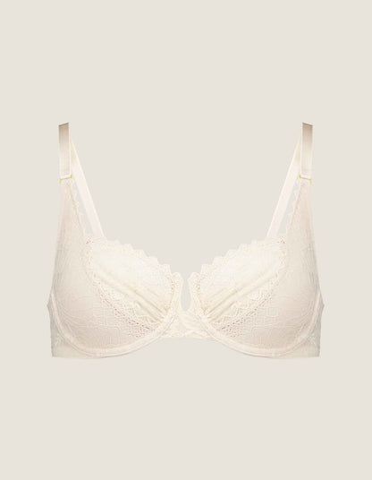 The Balconette Bra Sand