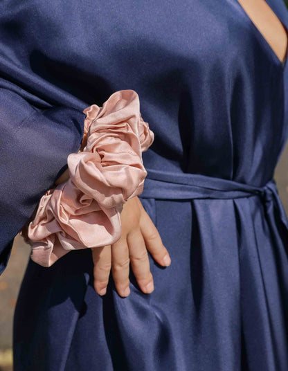 Silk Scrunchie Ballet Pink | UNDERLENA
